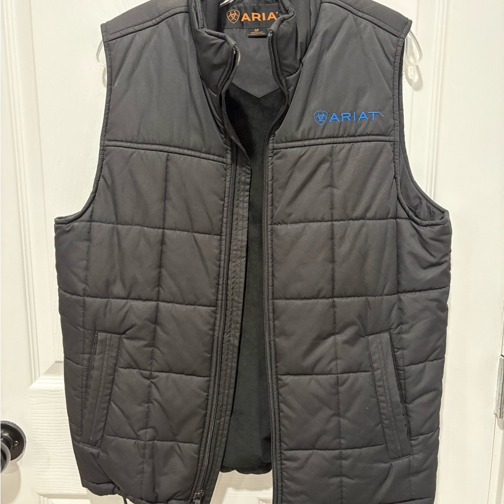 Ariat Black Quilted Vest